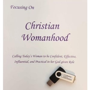 Focusing on Christian Womanhood Flash Drive
